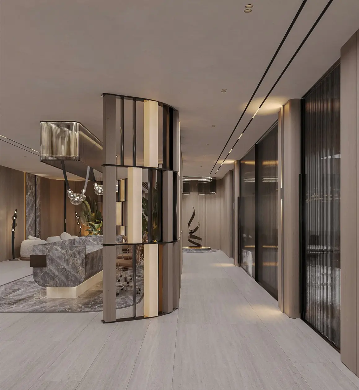 DIFC Office - Office interior design makeover | On going | DIFC - Dubai 